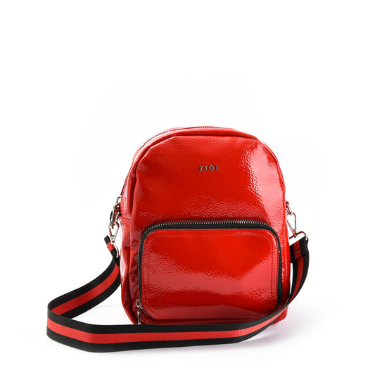 Mochila pequeña etienne rojo