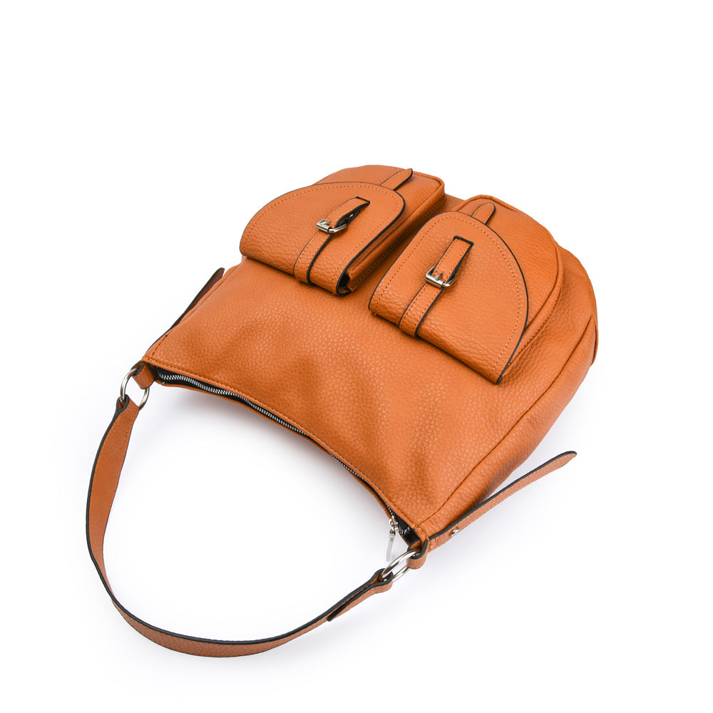 Bolso Oval Grande Bertha Camel