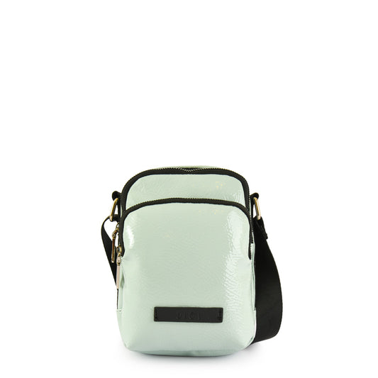 Cartera bandolera pequeña calisto verde agua