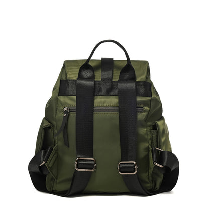 Mochila  Mediana Basteri Verde Oliva