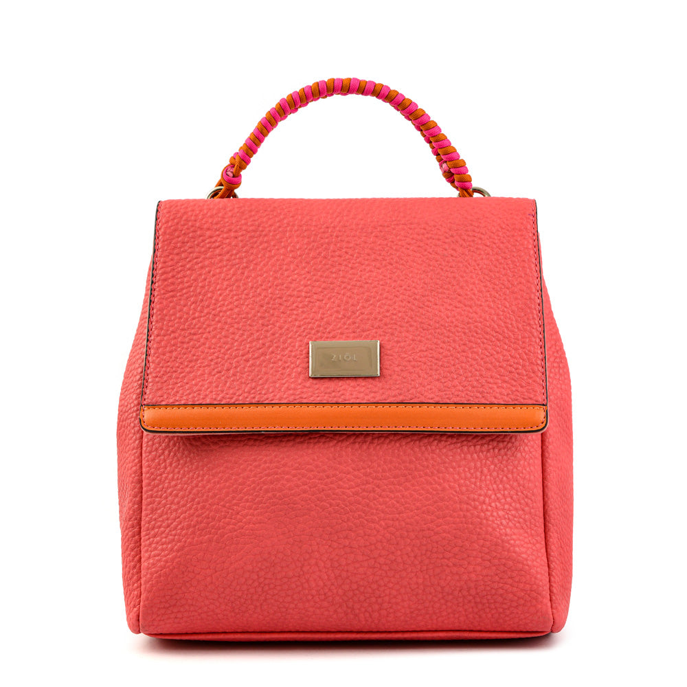 Mochila con tapa alicia mediana