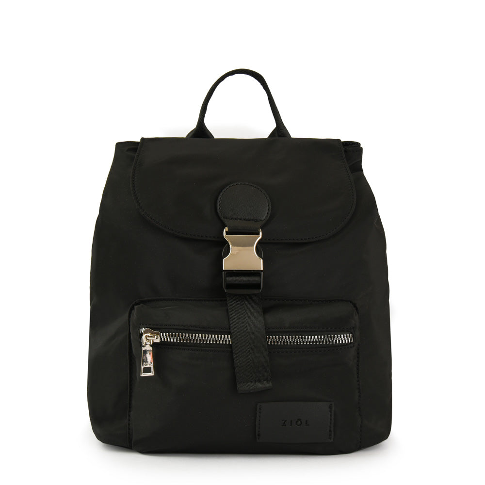 Mochila con tapa amara mediana