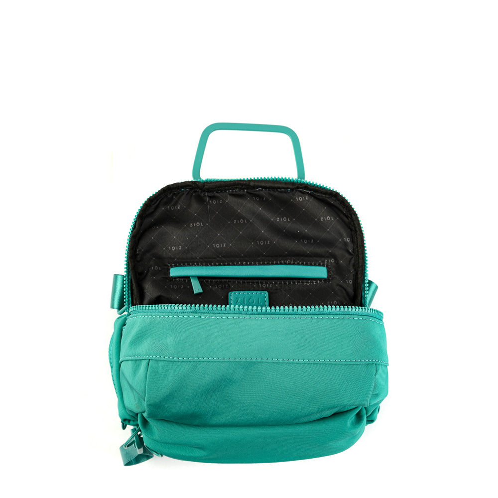 Mochila veby mediana turquesa