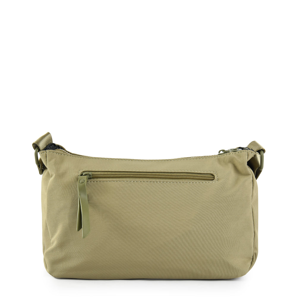 Cartera bandolera veby mediana verde oliva
