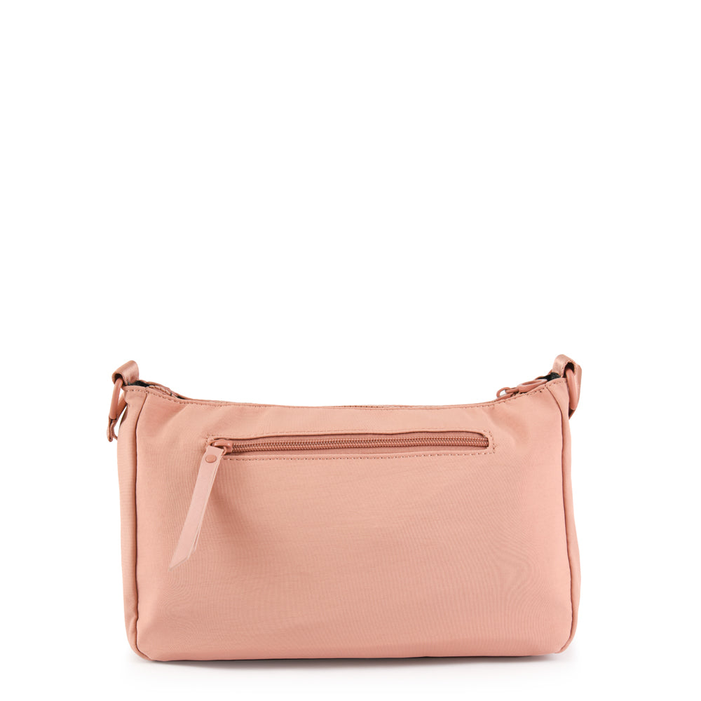 Cartera bandolera veby mediana rosa viejo