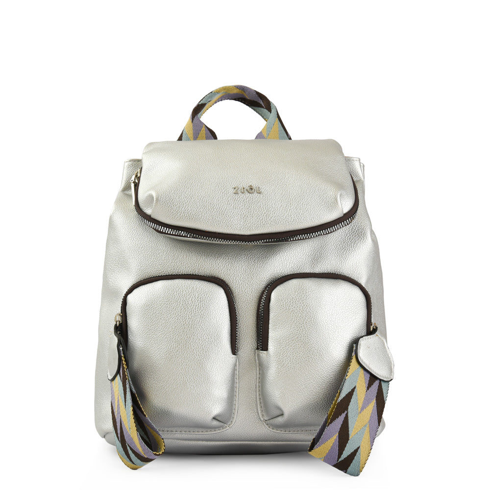 Mochila con tapa colinne mediana