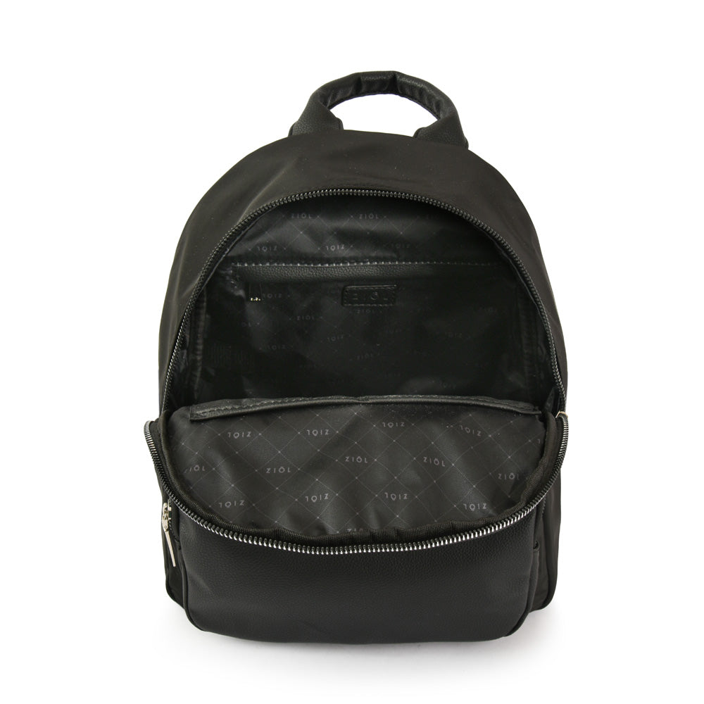 Mochila lilen mediana negro – ZiolBags Chile