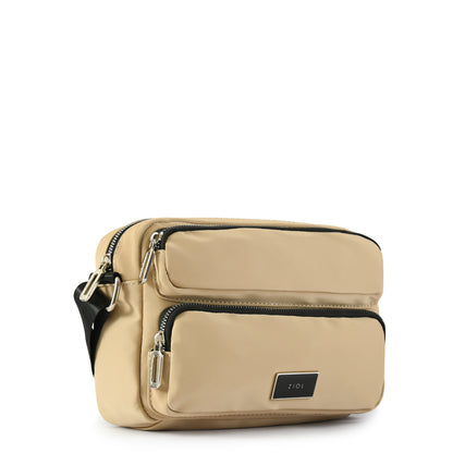 Bandolera Cuernavaca Pequeña Beige Ziol