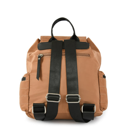 Mochila Giulia Mediana Beige Oscuro Ziol