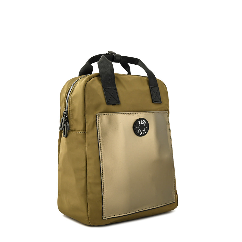 Mochila nazaire mediana verde oliva