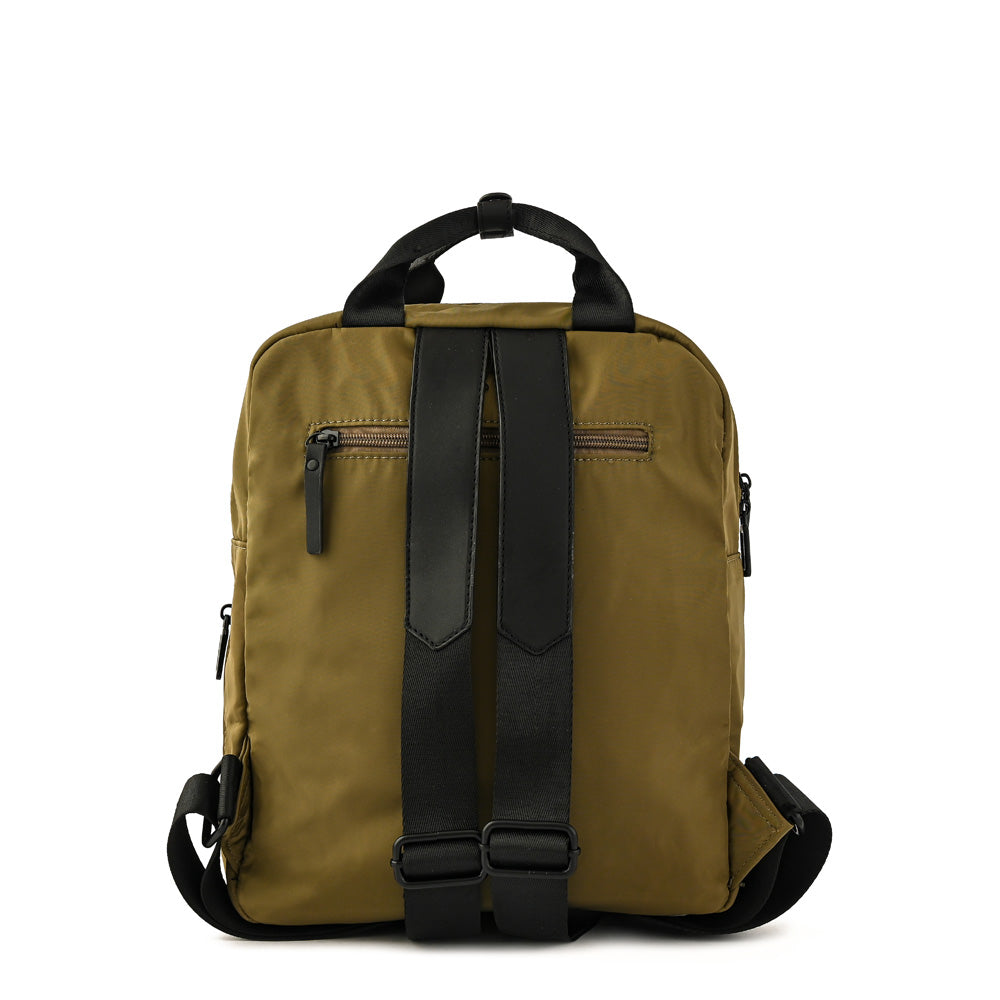 Mochila nazaire mediana verde oliva