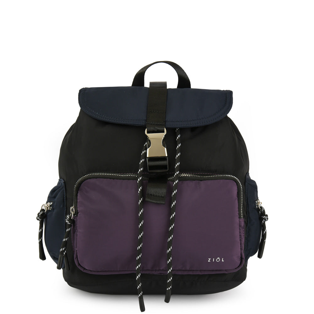 Mochila con tapa abie mediana