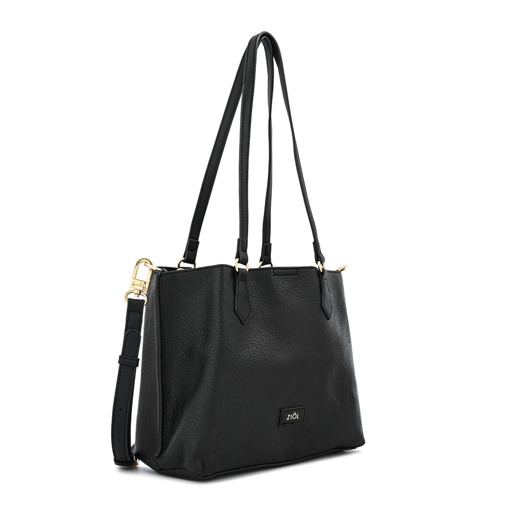 Cartera tote viviene mediana negro