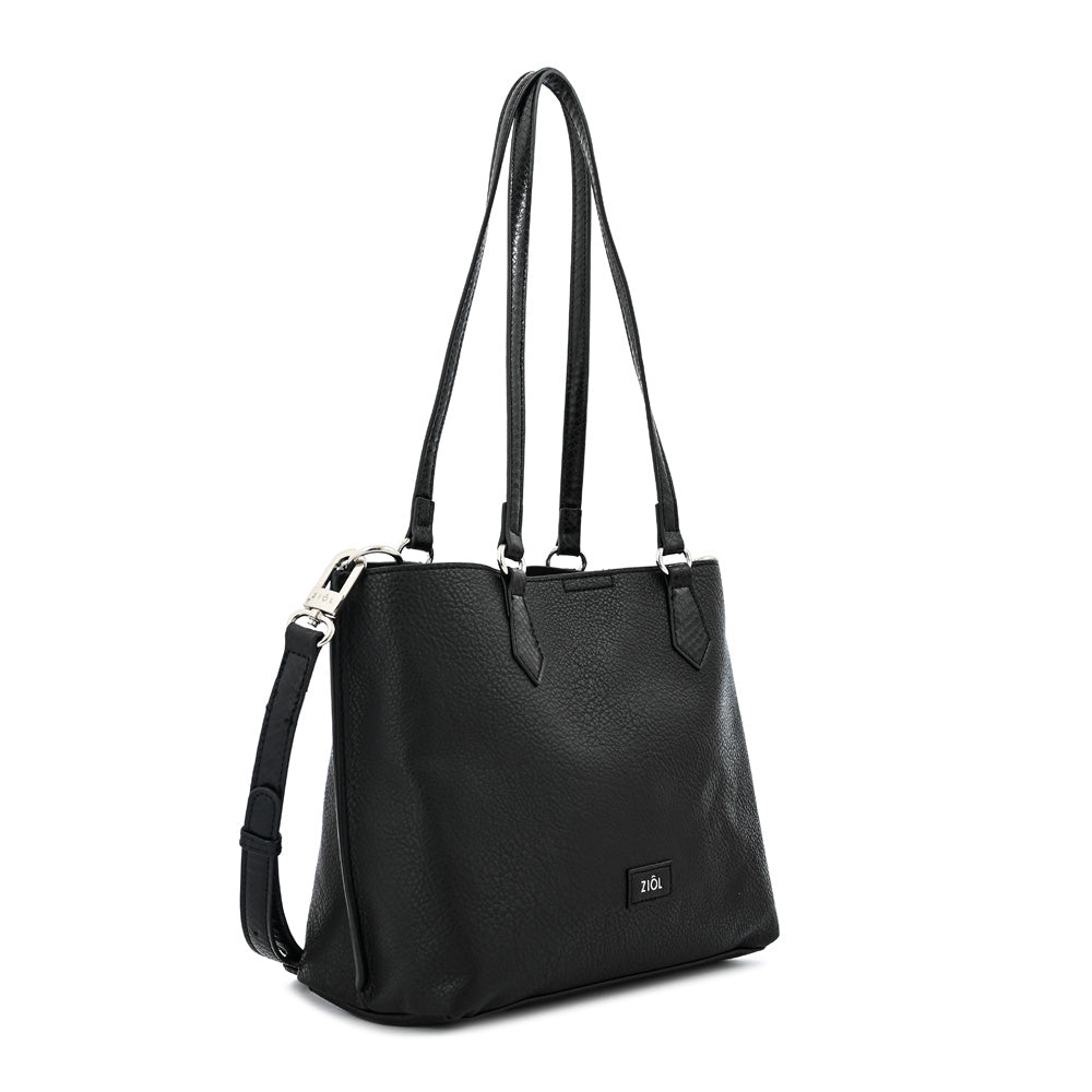 Cartera tote viviene mediana negro especial