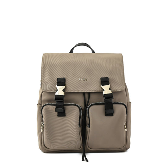 Ofelia Mochila Beige Oscuro Mediana