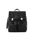 Mochila con tapa odelia mediana negro especial