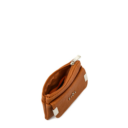 Monedero rectangular pequeña pinu café