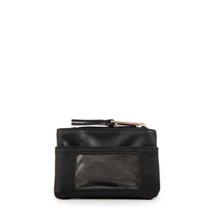 Monedero bolsillo frontal fraila pequeña negro