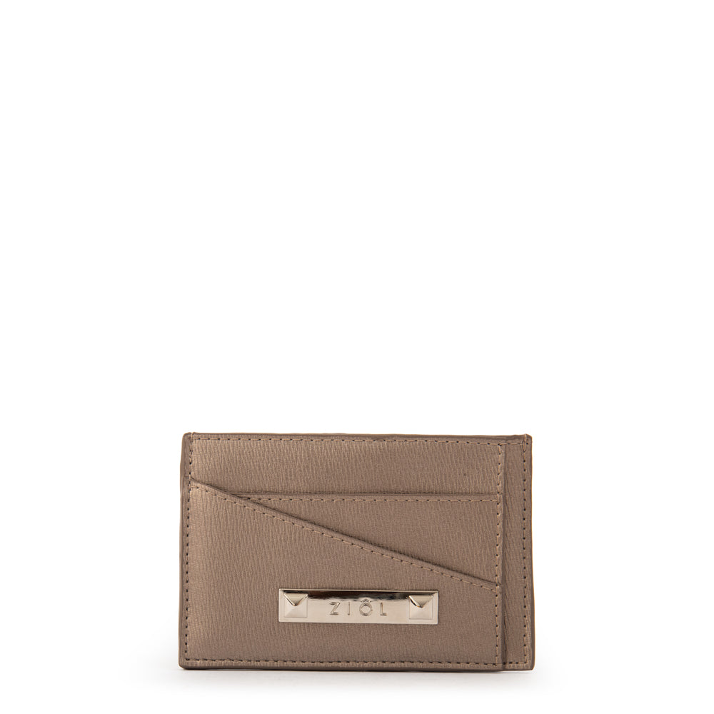 Tarjetero fraila pequeña plateado