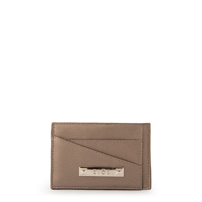 Tarjetero fraila pequeña plateado