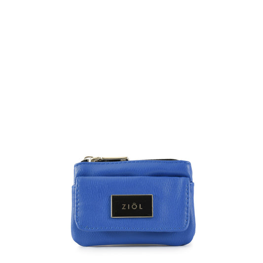 Monedero Rectangular Pequeño Fraila Azul