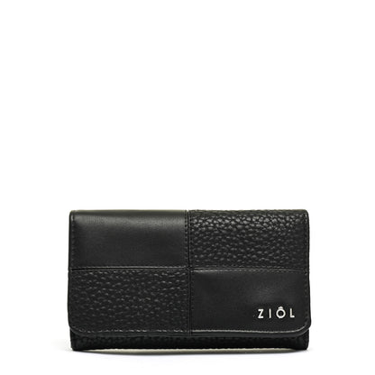 Billetera acordeon mediana raines negro