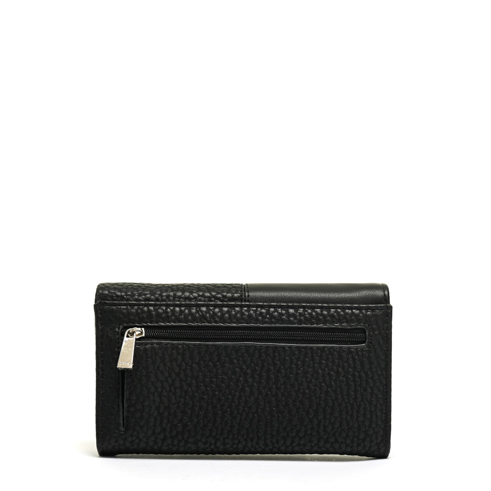 Billetera acordeon mediana raines negro