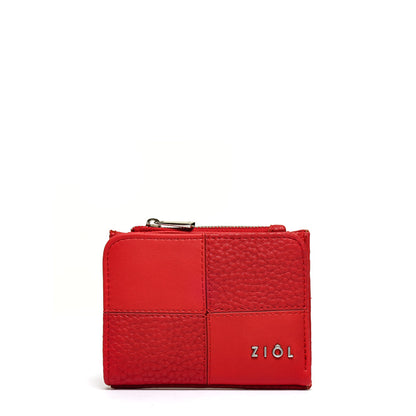 Billetera acordeon mediana raines rojo
