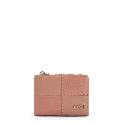 Billetera pequeña raines rosa viejo