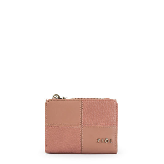 Billetera pequeña raines rosa viejo