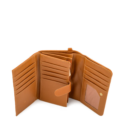 Billetera Acordeon Mediana Bouffi Camel