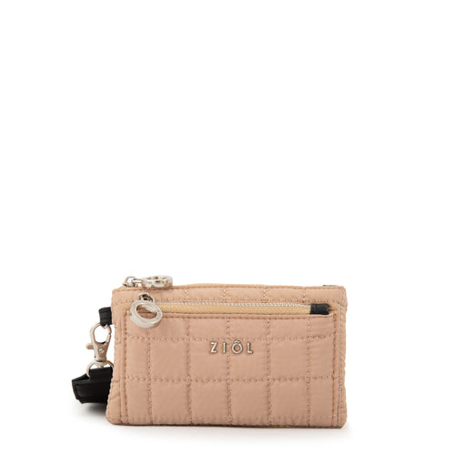 Monedero bolsillo frontal nacha pequeña