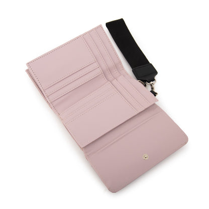 billetera cierre exterior mediana nacha rosa viejo