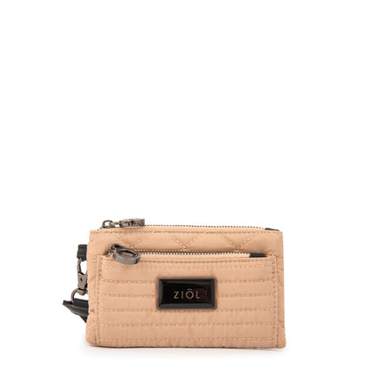 Tarjetero cersei beige