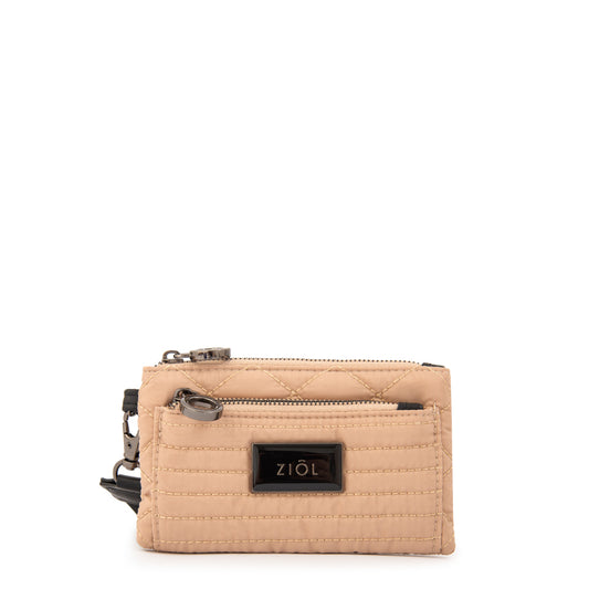 Tarjetero cersei beige