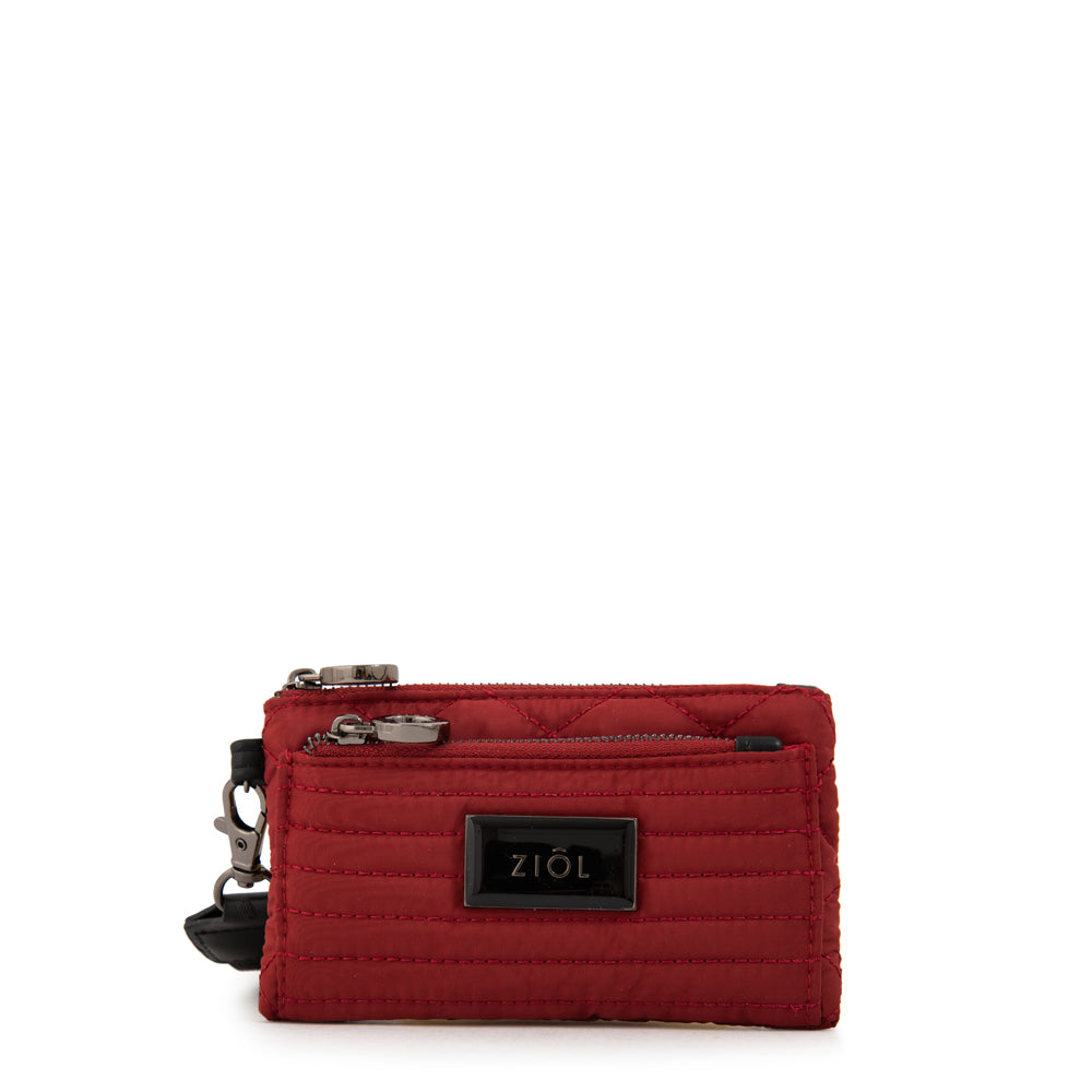 Tarjetero monedero pequeña cersei rojo