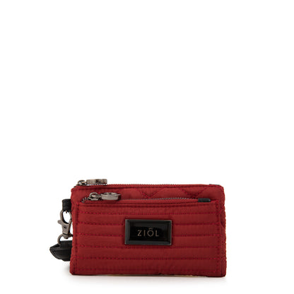 Tarjetero monedero pequeña cersei rojo