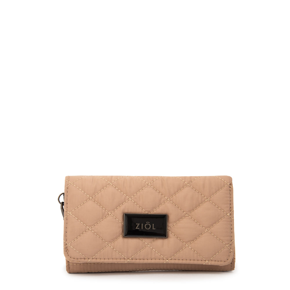 Billetera cersei mediana beige