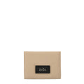 Tarjetero rectangular luna pequeña beige