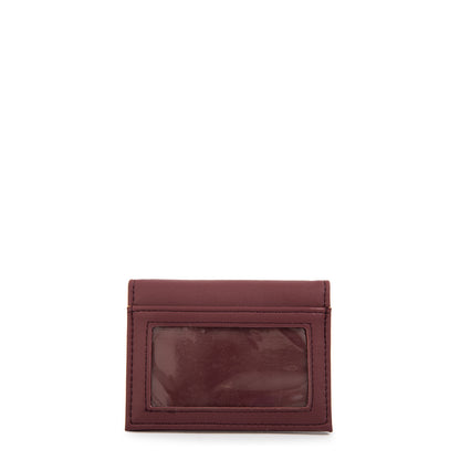 Tarjetero luna café oscuro