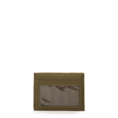 Tarjetero rectangular pequeña luna verde oliva