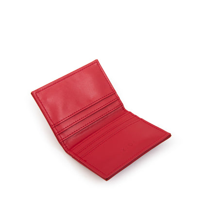 Tarjetero luna rojo