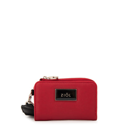 Billetera luna pequeña rojo
