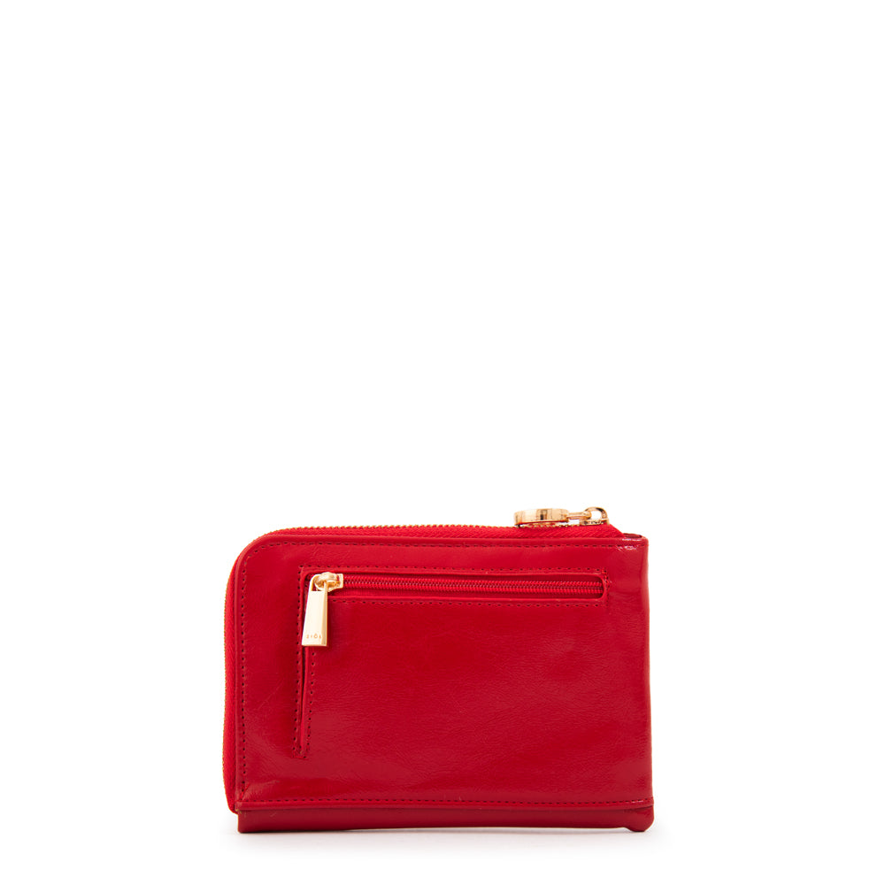 Billetera melody mediana rojo