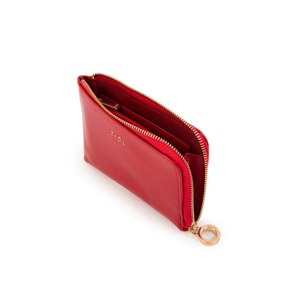 Billetera melody mediana rojo