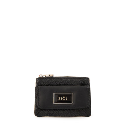 Monedero con bolsillo zia negro