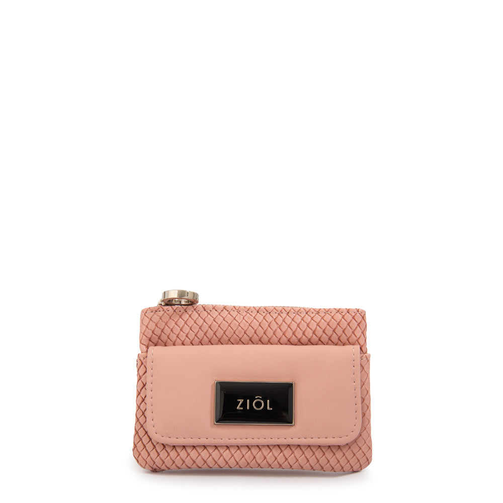 Monedero con bolsillo zia rosa viejo