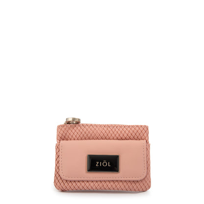 Monedero con bolsillo zia rosa viejo