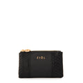 Monedero rectangular blur negro