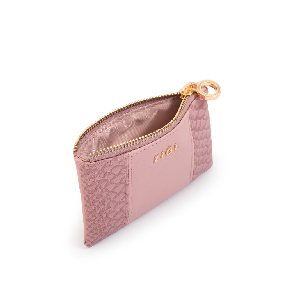 Monedero rectangular blur rosa viejo